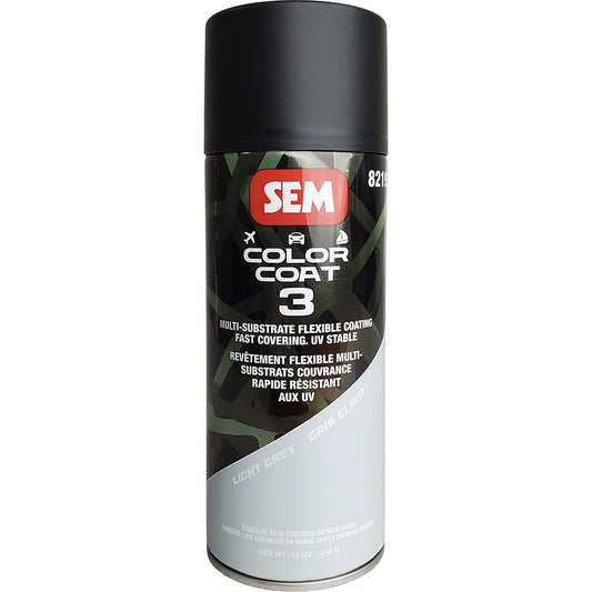 SEM Color Coat 3 Light Grey 12 oz 82193