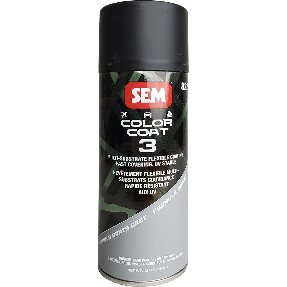 SEM Color Coat 3 Formula Boats Grey 12 oz 82203