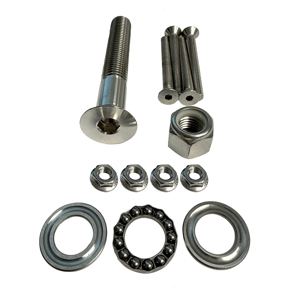 Sea Swivel Replacement Mount Hardware Kit w5 Main Bolt Nut Bearing 4Bolt Package of Mounting Hardware SEAHDMHARDWAREKIT