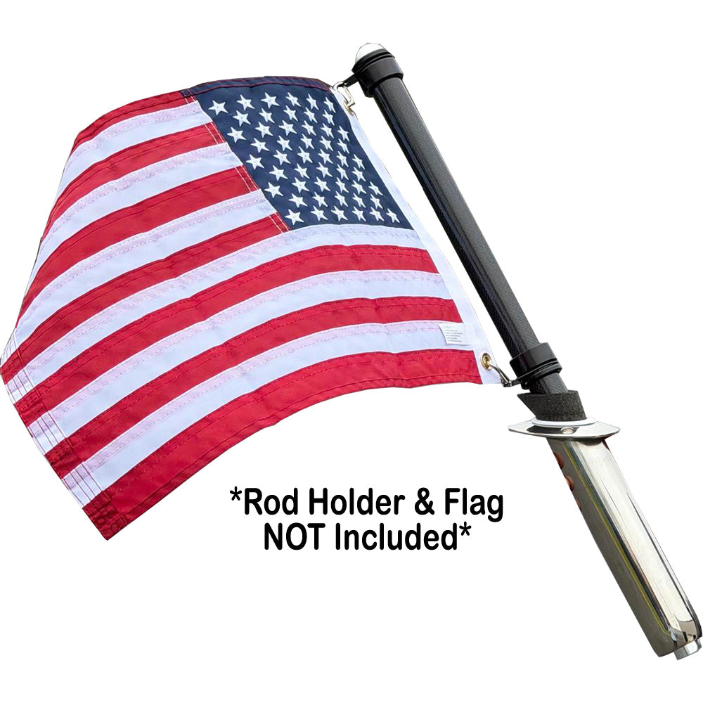 TACO Carbon Fiber Flag Pole wJLock System 26 FP0125CF24