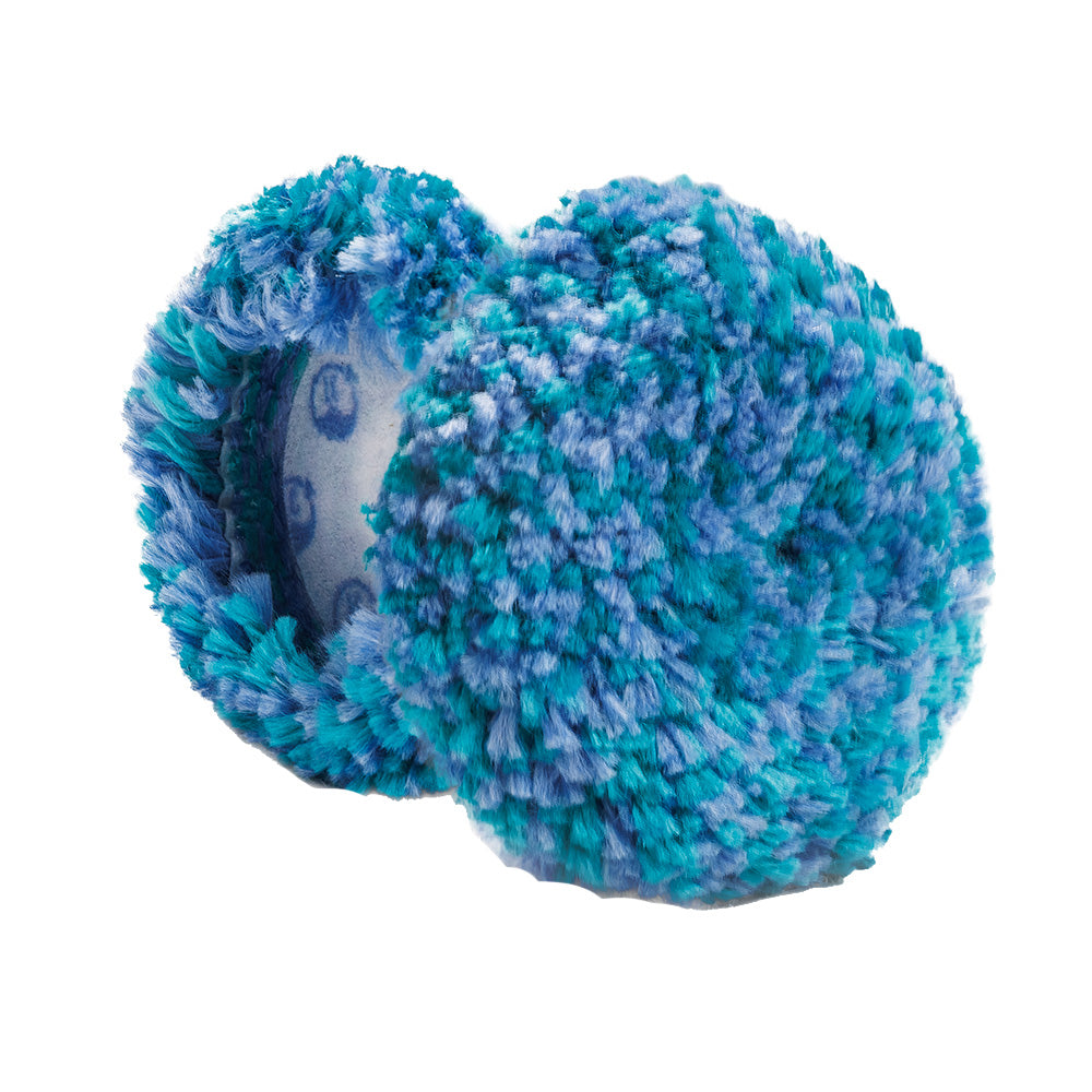 Lake Country Marine BlueTeal Medium Cut Wool Pad 3 x 75 ML093CLC