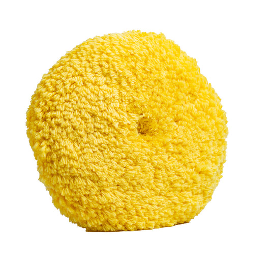 Lake Country Yellow Twisted Acrylic Wool Pad 8 x 15 Quick Disconnect 35555QDLC