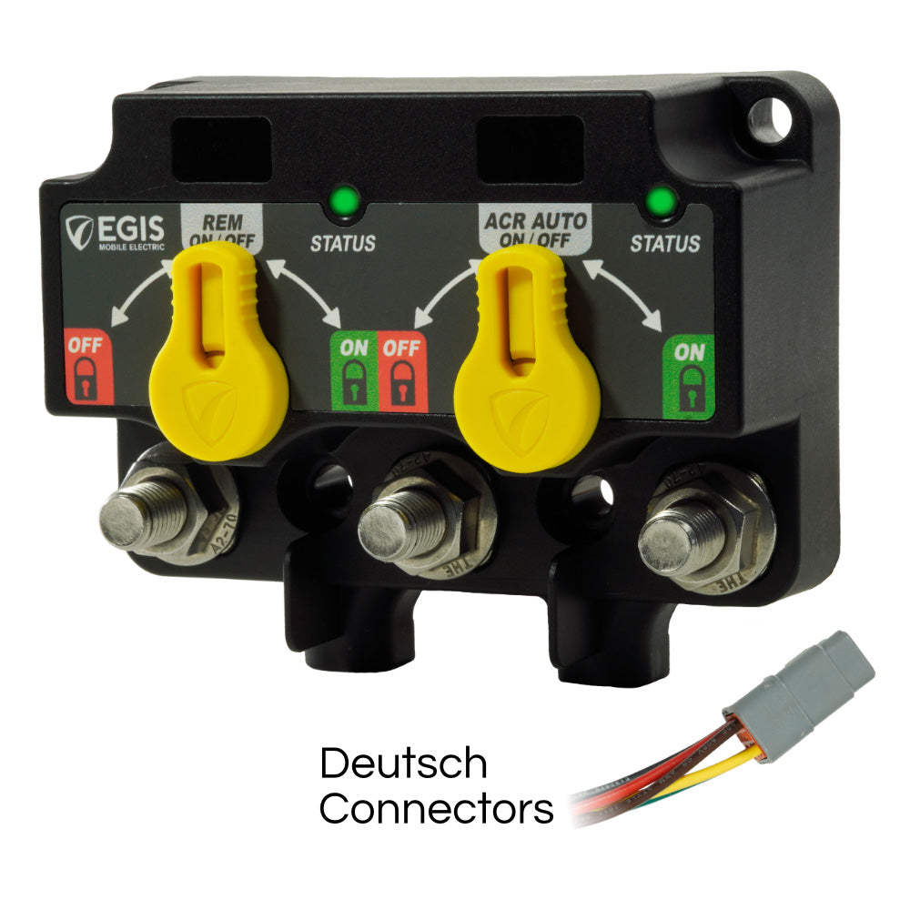 Egis XD Flex 1 Dual RelayACR wKnob 6Pin DTM Connector 88201110