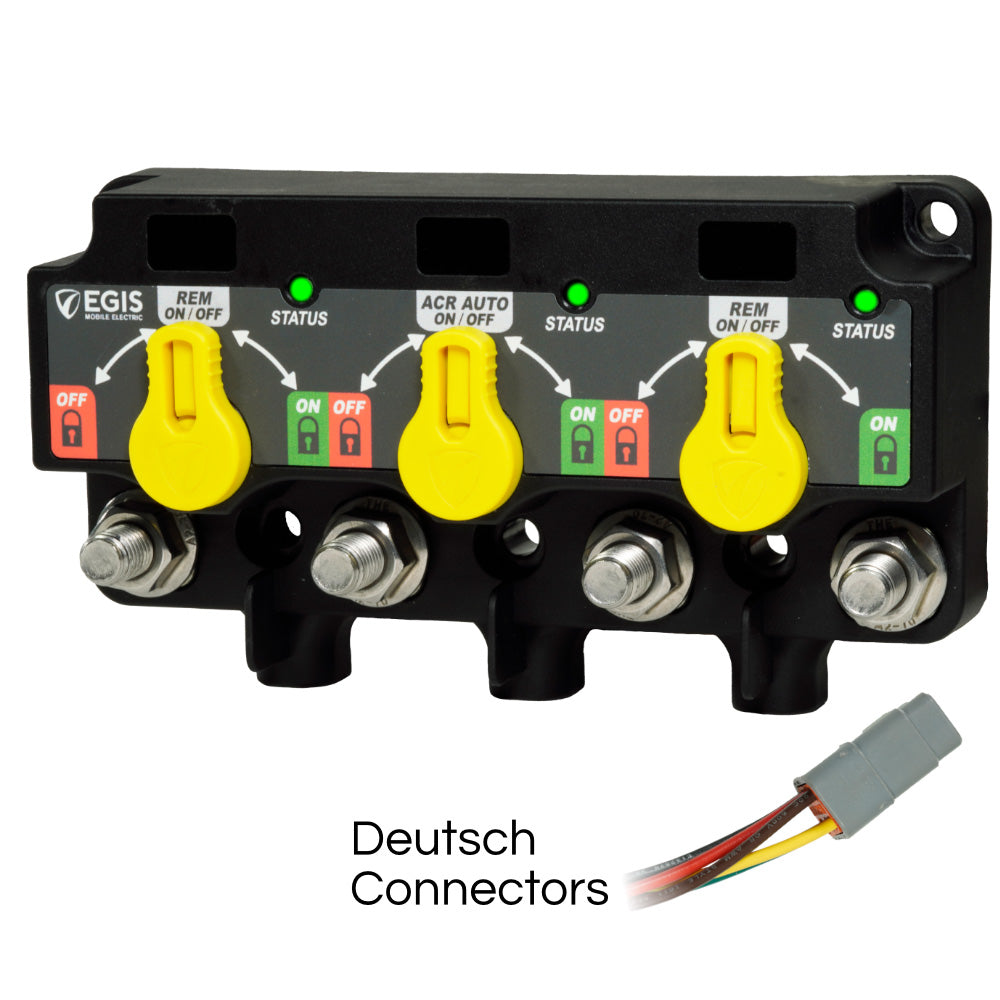 Egis XD Flex 1 Triple RelayVSRLVD wKnob 6Pin DTM Connector 88301111