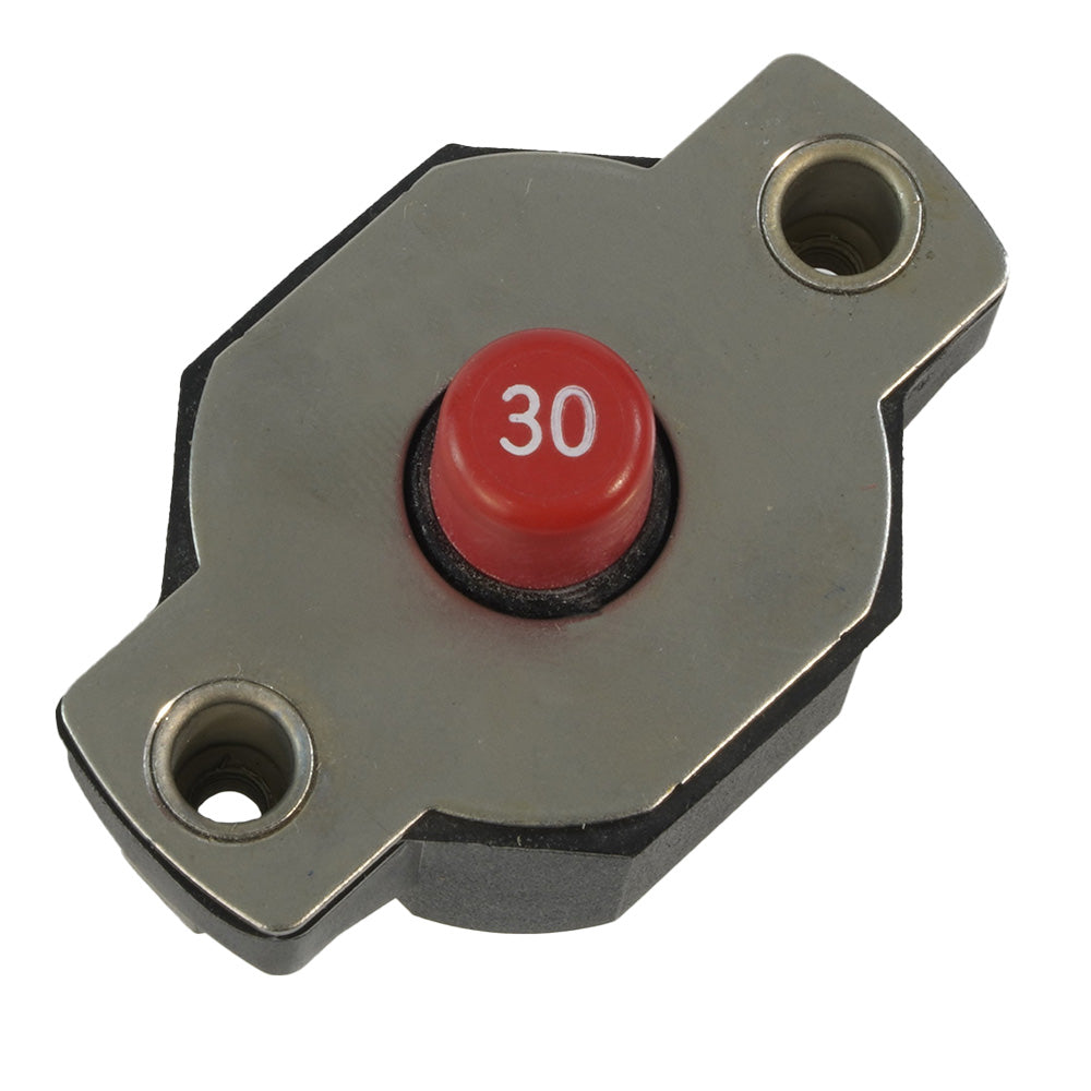 Egis 30A Push Button Circuit Breaker Reset Only 471230