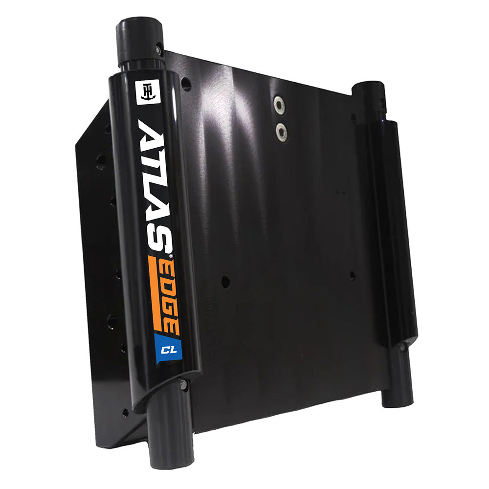 TH Marine ATLAS EDGE 8 Set Back Hydraulic Jack Plate Classic Black AHJE8VBDP