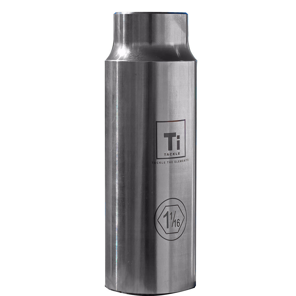 TiTackle Titanium Prop Nut Socket 1116 12 Drive TTPROPSOCKET