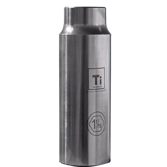 TiTackle Titanium Prop Nut Socket 1116 12 Drive TTPROPSOCKET