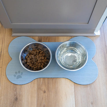 SeaDek Dog Bowl Mat Storm GreyBlack Medium 125 x 24 6271490837