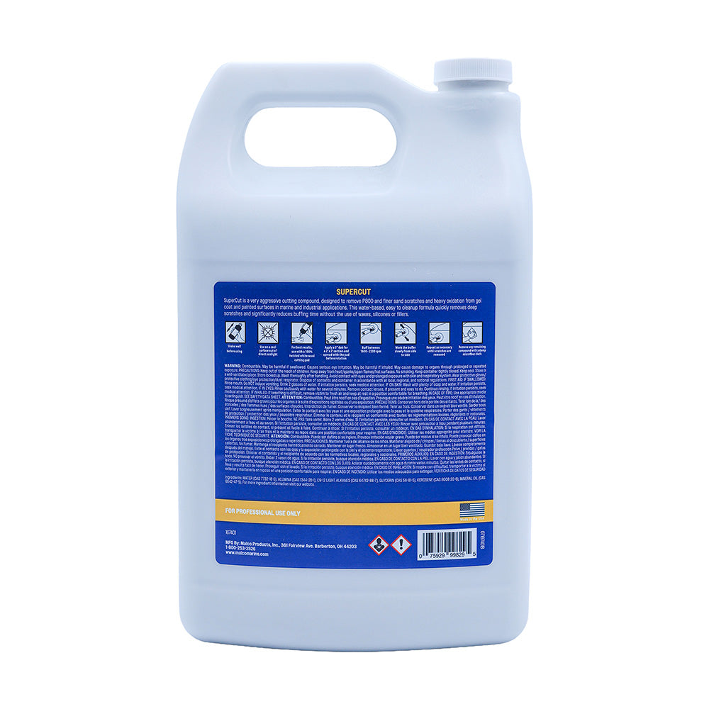 Malco SuperCut Compound 1 Gallon Case of 4 167401CASE