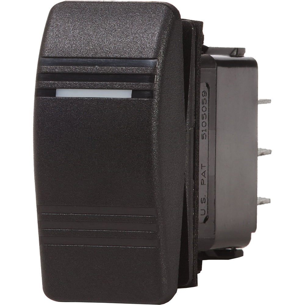 Blue Sea 8287 Water Resistant Contura III Switch OFFON Black 8287