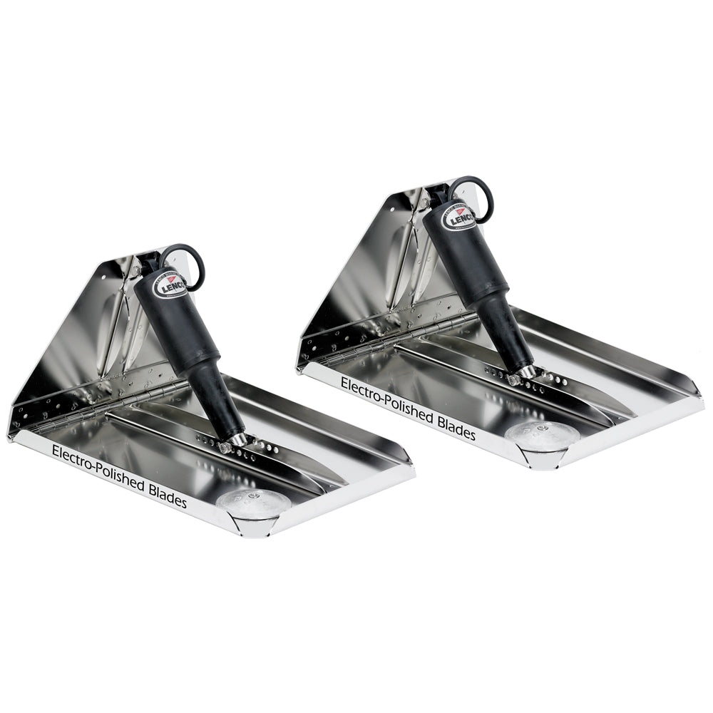 Lenco 18 x 14 Heavy Duty Performance Trim Tab Kit wo Switch Kit 12V 15044101