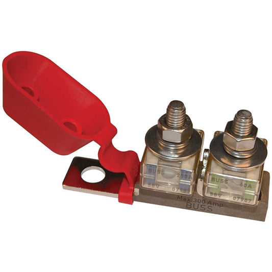 Blue Sea 2151 Terminal Fuse Block 38 Mounting Hole 2 Terminal Studs 2151
