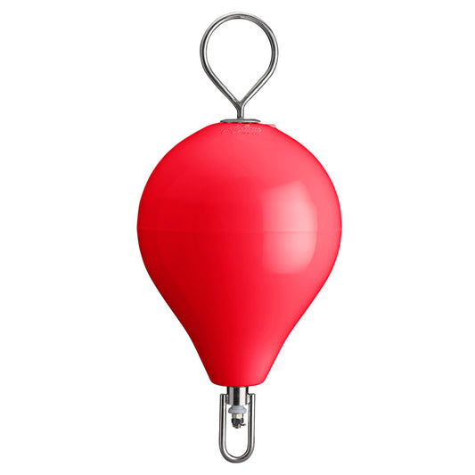 Polyform 135 CM Mooring Buoy wSS Iron Red CM2SS REDSS