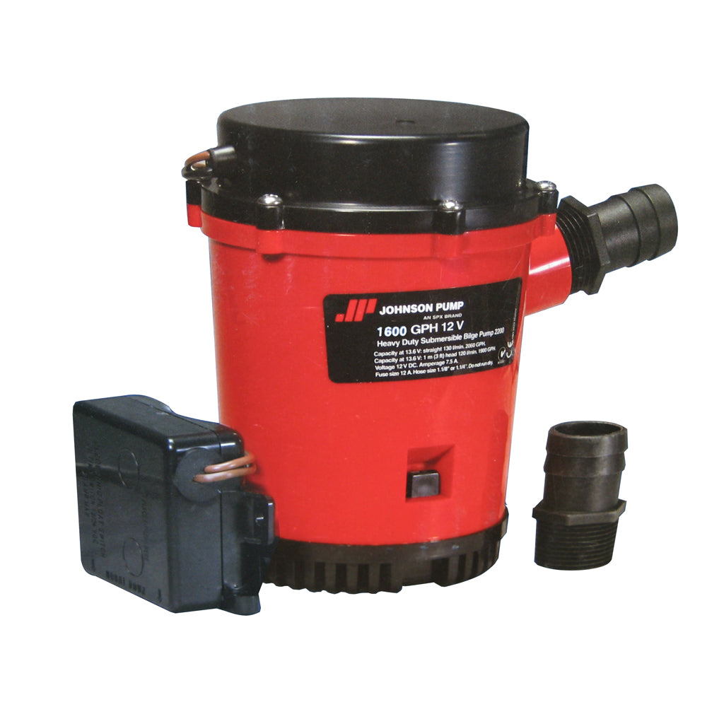 Johnson Pump 1600GPH Ultima Combo Bilge Pump 12V 01674001