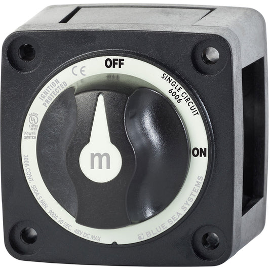 Blue Sea 6006200 Battery Switch Mini ONOFF Black 6006200