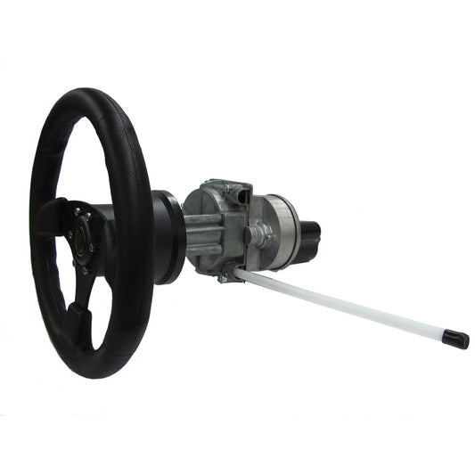 Octopus Type S Straight Shaft fMounting Behind the Dash fMechanical Drive Systems Includes 90 Degree Bezel Kit