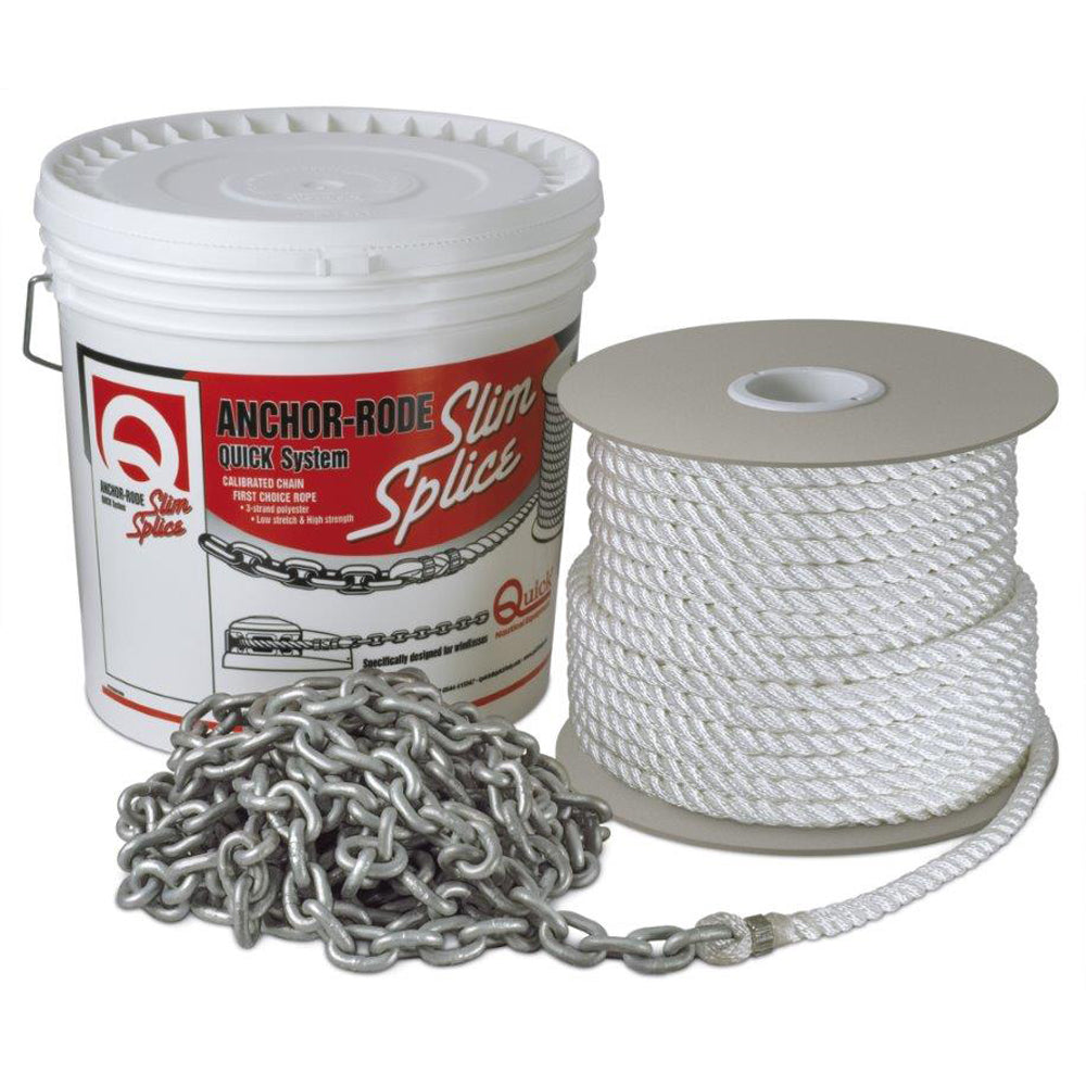 Quick Anchor Rode 15 of 7mm Chain 300 of 12 Rope FVC070312130Q00