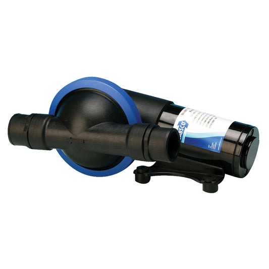 Jabsco Fish Box Evacuation Pump 12VDC 5GPM Diaphragm w 15 fittings 509001000