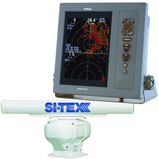 SITEX Professional Dual Range Radar w6kW 6 Open Array 104 Color TFT LCD Display T2060A6