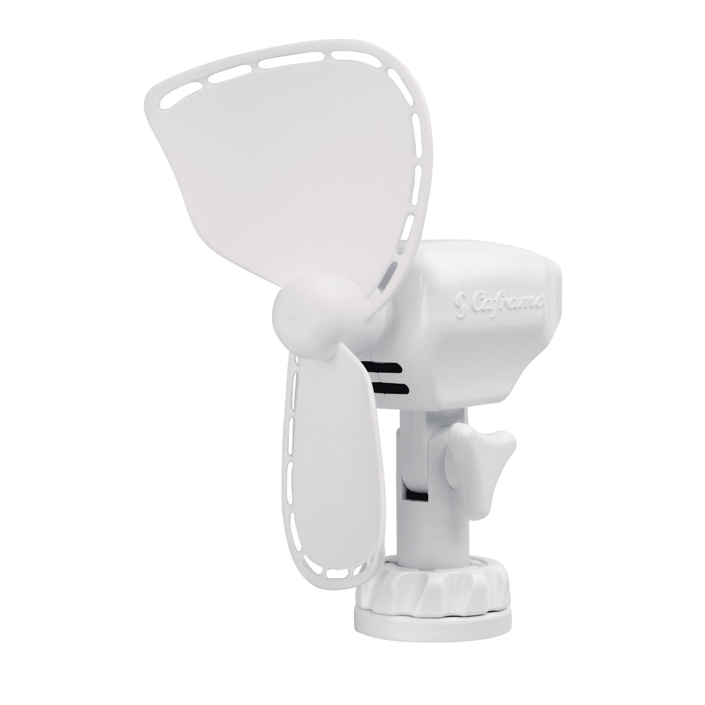 SEEKR by Caframo Ultimate 747 12V 2Speed 7 Fan wLighter Plug White 747DCWBX