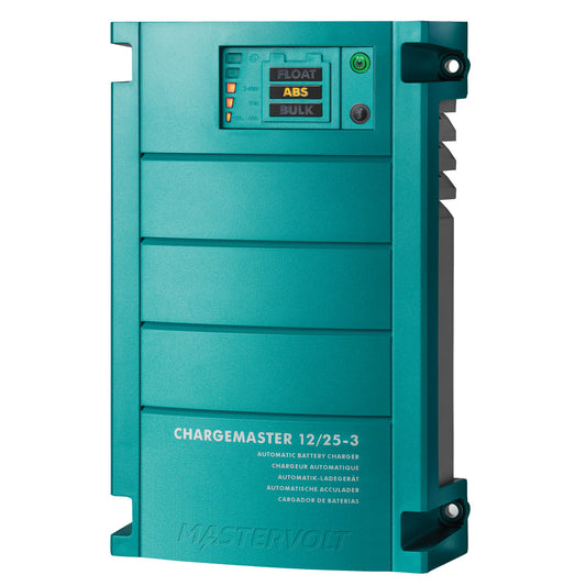 Mastervolt ChargeMaster 25 Amp Battery Charger 3 Bank 12V 44010250