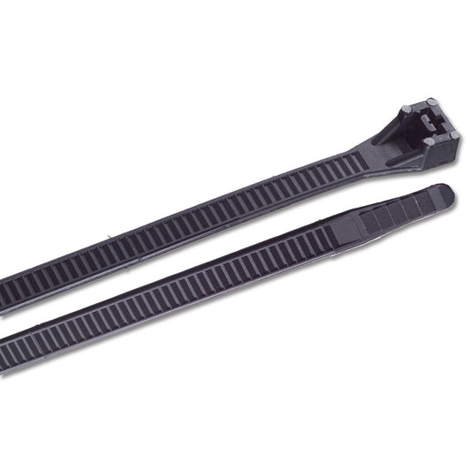 Ancor 15 UV Black Heavy Duty Cable Zip Ties 100 Pack 199260