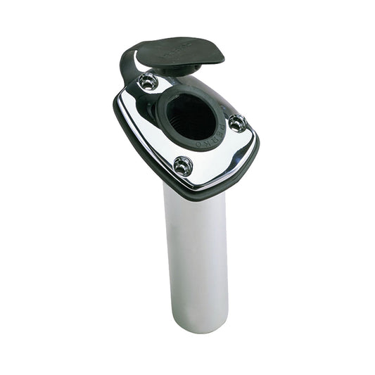 Perko Fishing Rod Holder 65 Angled Flush Mount Chrome Plated Zinc 1205DP0CHR