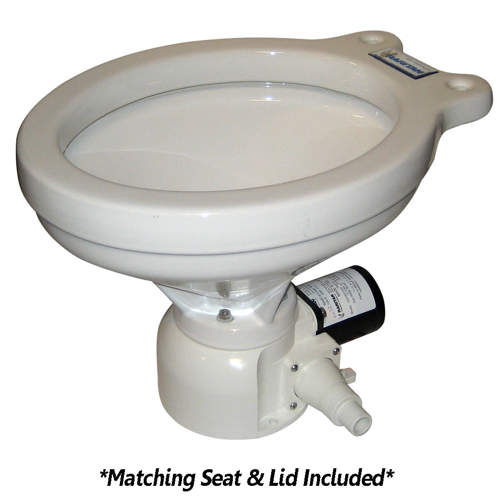 Raritan Sea Era QC Toilet Household Style Remote Intake Pump Straight 90 Discharge Smart Toilet Control 12v