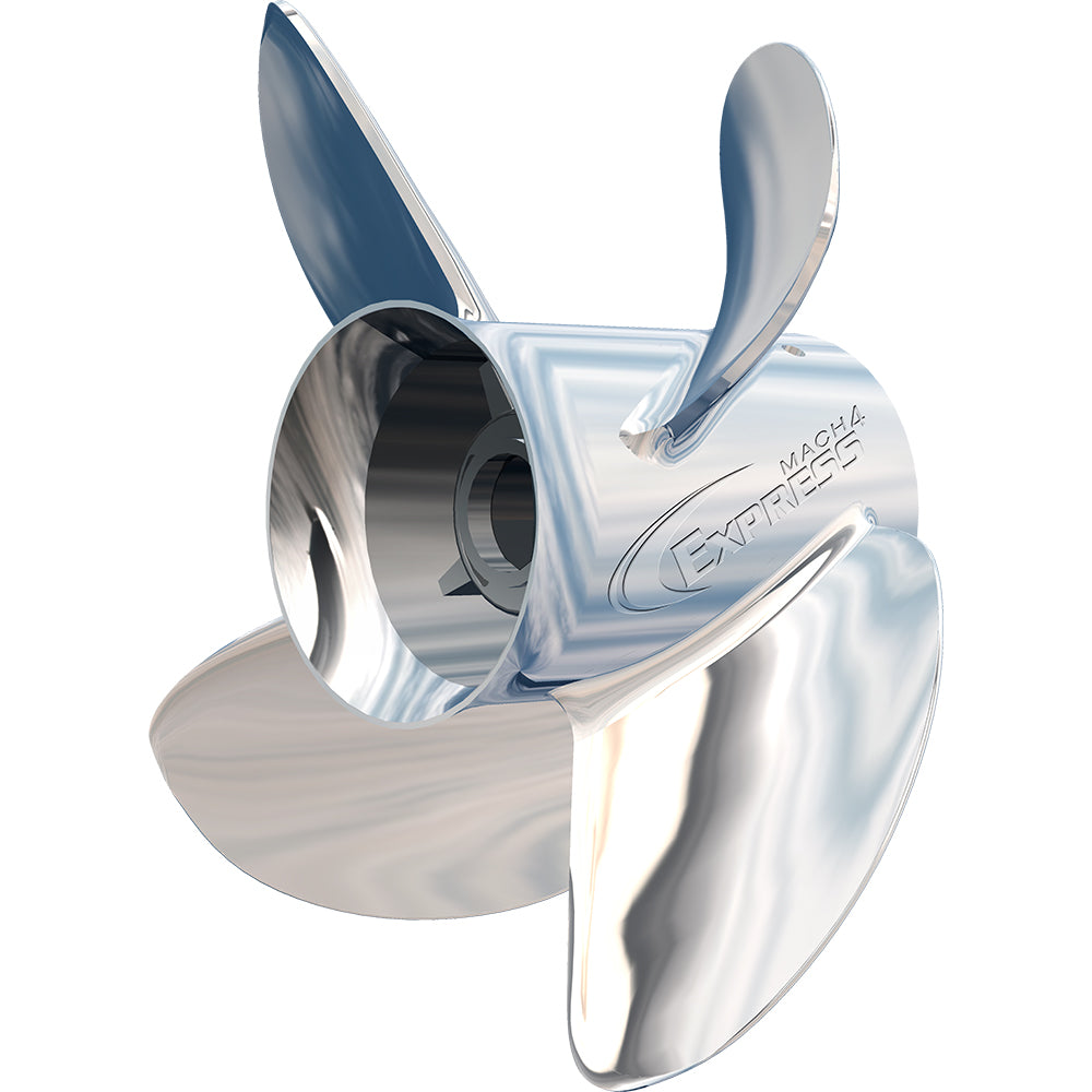Turning Point Express Mach4 Left Hand Stainless Steel Propeller EX14214L 4Blade 14 x 21 Pitch 31502141