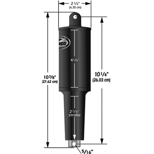 Lenco 12V 114 Stroke 5 Lobe Actuator 516 38 15122001