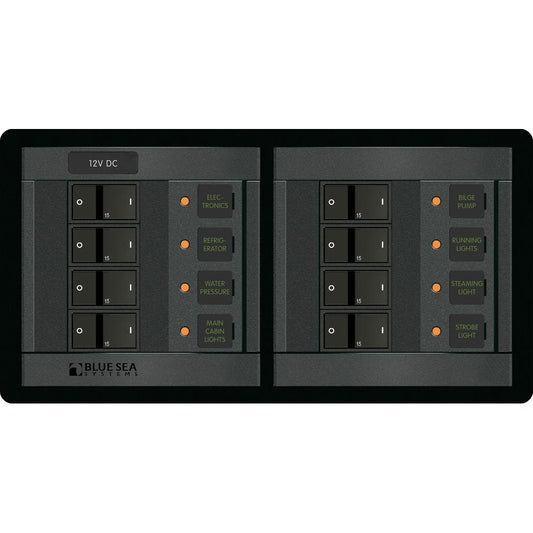 Blue Sea 1225 12V DC 8 Position Horizontal 1225