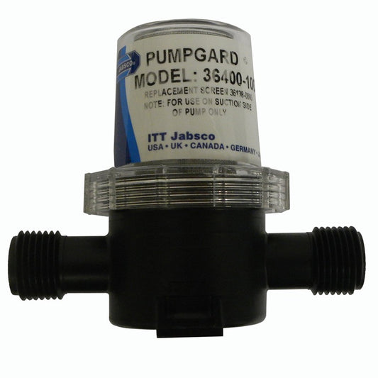 Jabsco Pumpguard InLine Strainer 12 NPT Port 364001000