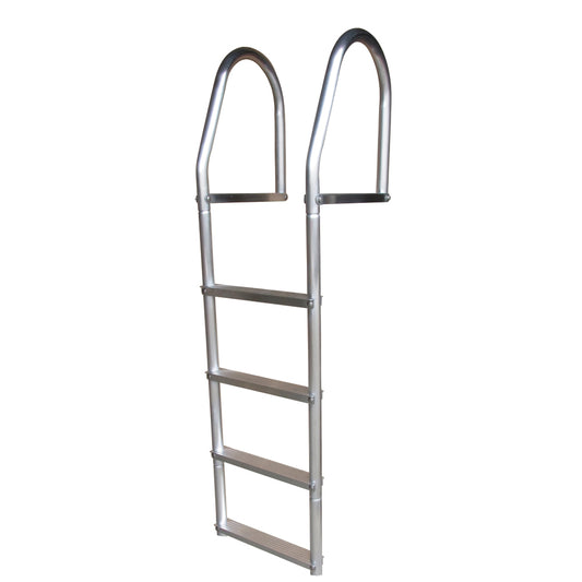 Dock Edge Fixed Eco Weld Free Aluminum 4Step Dock Ladder DE2074F