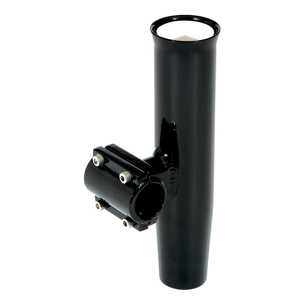 Lees ClampOn Rod Holder Black Aluminum Horizontal Mount Fits 1315 OD Pipe RA5202BK