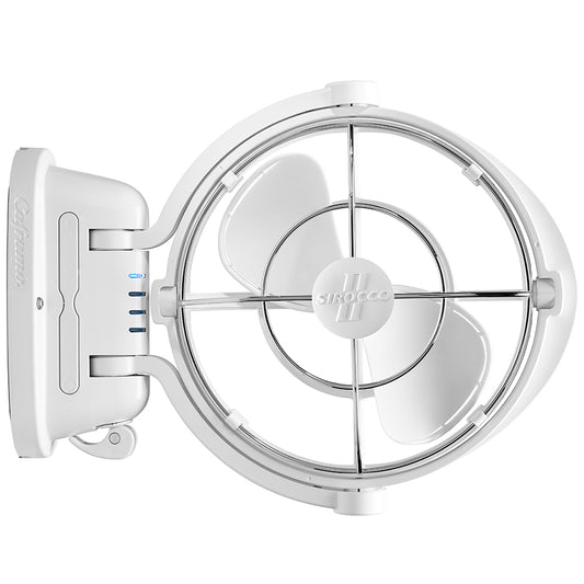 SEEKR by Caframo Sirocco II 3Speed 7 Gimbal Fan White 1224V 7010CAWBX