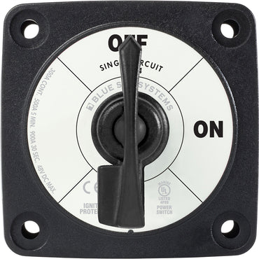 Blue Sea 6004200 Single Circuit ONOFF wLocking Key Black 6004200