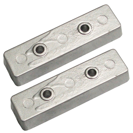 Tecnoseal TECBNT Bennett Trim Tab Anode Zinc Pair KITTECBT