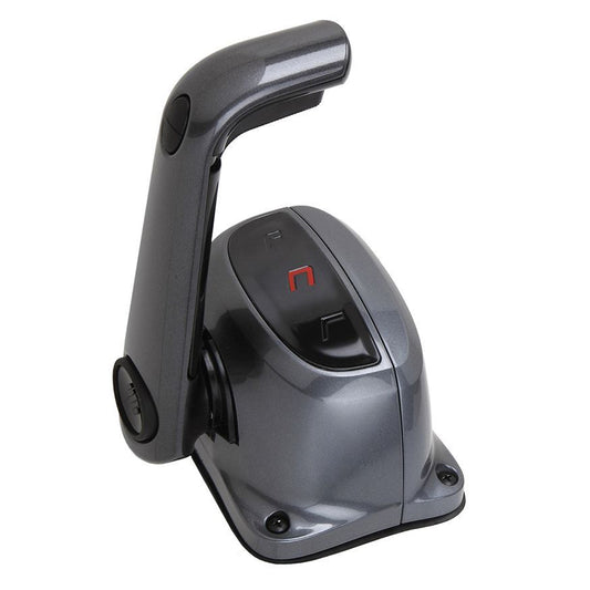 UflexSingle Lever Top Mount Control wNeutral Lock Trim Switch Black B501BTL