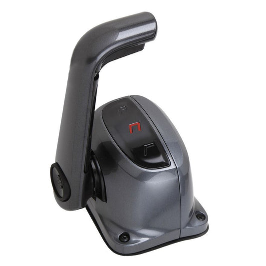 UflexSingle Lever Top Mount Control wNeutral Lock No Trim Switch Black B501BL