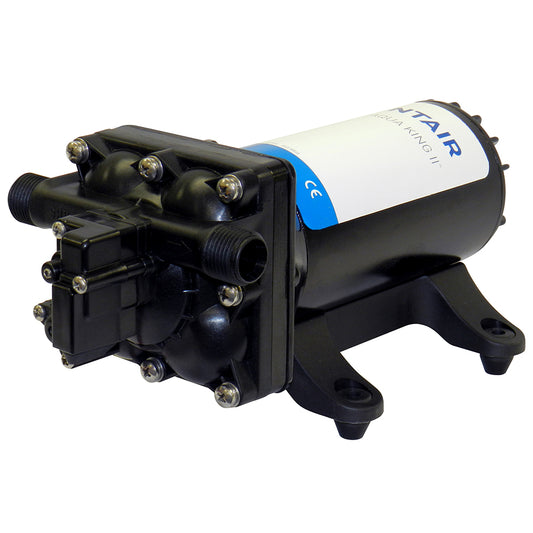 Shurflo by Pentair AQUA KING II Supreme 50 24 VDC Fresh Water Pump wStrainer Fittings 4158163E75