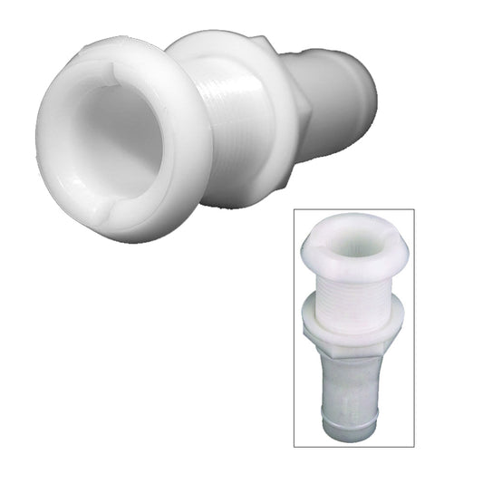 Perko 34 ThruHull Fitting fHose Plastic Narrow Flange 0301DP5
