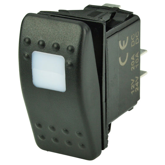 BEP SPST Contura Switch 1Amber LED OFFON 1001801