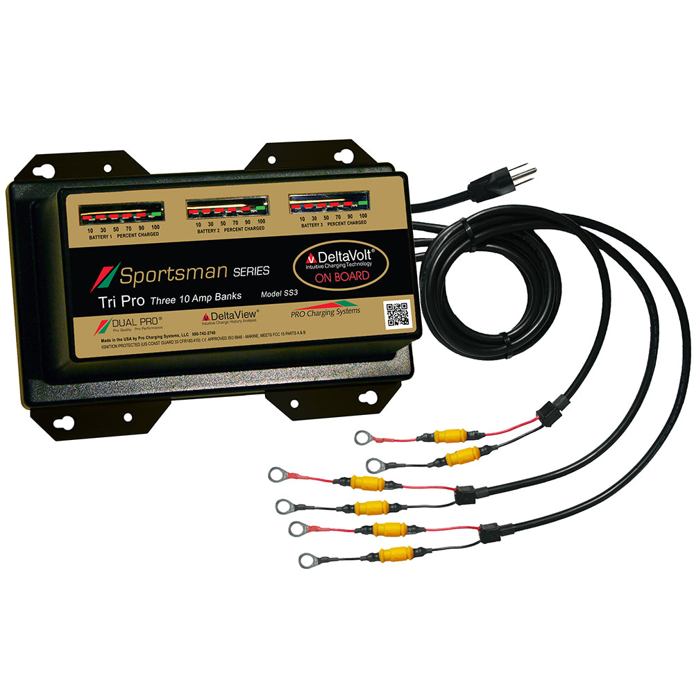Dual Pro Sportsman Series Battery Charger 30A 310ABanks 12V36V SS3