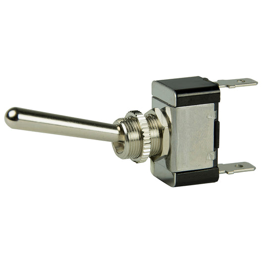 BEP SPST Chrome Plated Long Handle Toggle Switch ONOFF 1002013