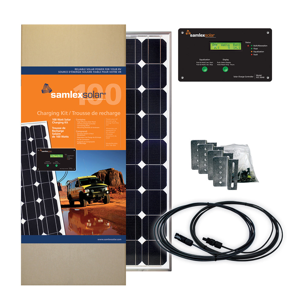 Samlex Solar Charging Kit 100W 30A SRV10030A
