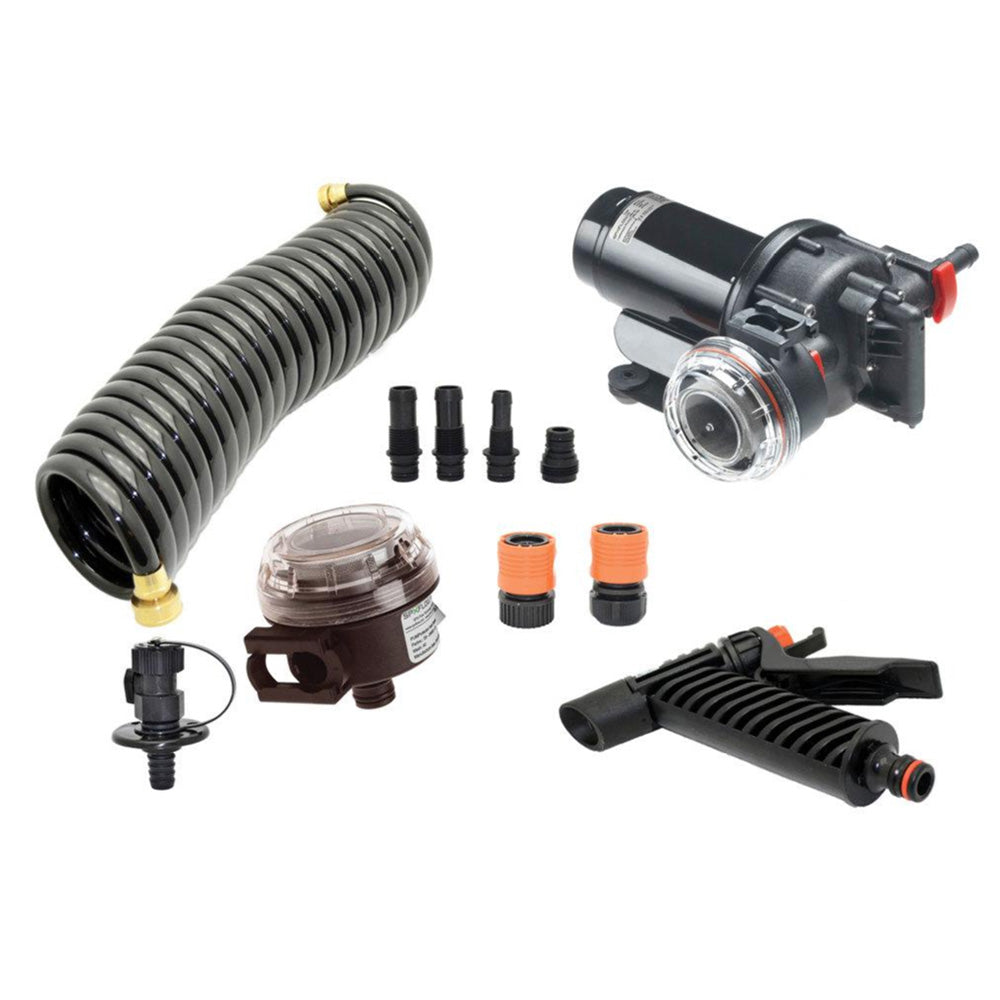Johnson Pump Aqua Jet WD 35 GPM 12V Pump Kit JP64535
