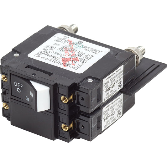 Blue Sea 7467 UL489 Circuit Breaker 50A Raised Rocker 7467