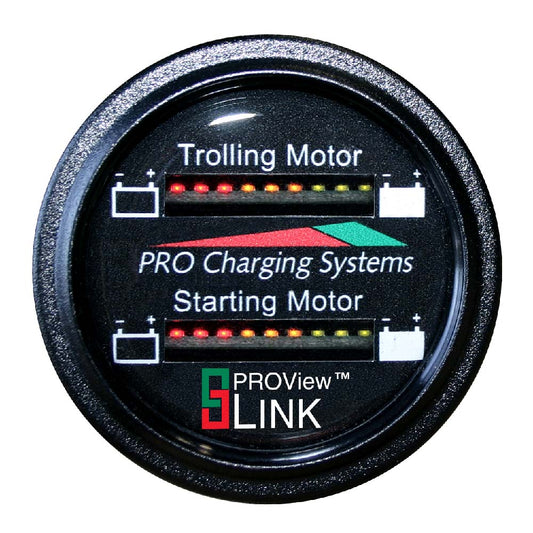 Dual Pro Battery Fuel Gauge Marine Dual Read Battery Monitor 12V36V System 15 Battery Cable BFGWOM1536V12V