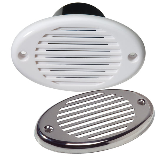 Innovative Lighting Marine Hidden Horn White wStainless Steel Overlay 54001017